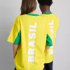 Camisas de malla de manga corta «Brazil»