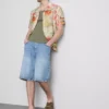 Camisas de manga corta con botones «Tropical Postcard»
