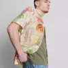 Camisas de manga corta con botones «Tropical Postcard»