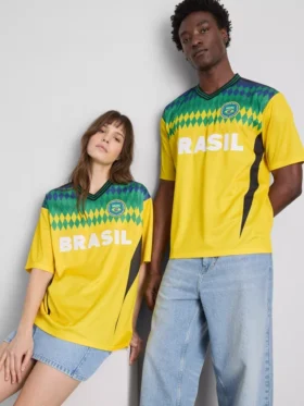 Camisas de manga corta de Brasil