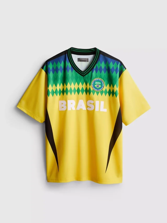 Camisas de manga corta de Brasil