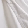 Camisas de manga corta de mezcla de lino