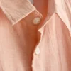 Camisas de manga larga de mezcla de lino
