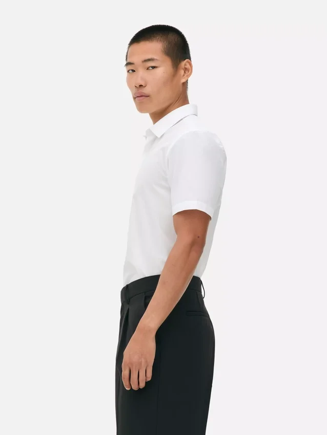 Camisas de pantalones cortos de corte ajustado