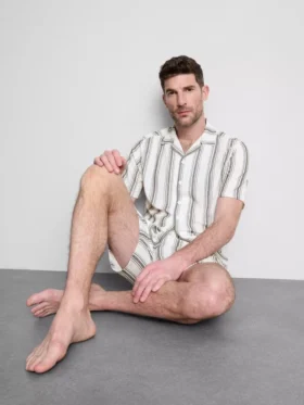 Camisas de pijama a rayas