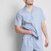 Camisas de pijama a rayas con botones