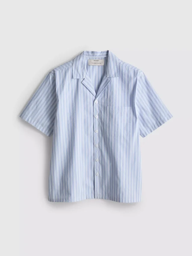 Camisas de pijama a rayas con botones
