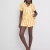 Camisas de pijama de algodón con volantes «Love to Lounge»