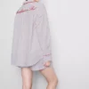 Camisas de pijama de algodón «Desayuno en la cama»