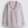 Camisas de pijama de algodón «Desayuno en la cama»