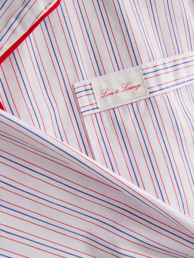 Camisas de pijama de algodón «Desayuno en la cama»