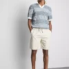 Camisas de punto con rayas texturizadas