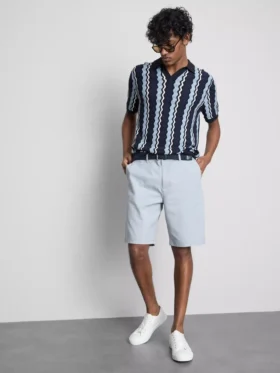 Camisas de punto con rayas texturizadas