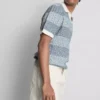 Camisas de punto con rayas texturizadas
