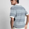 Camisas de punto con rayas texturizadas