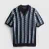 Camisas de punto con rayas texturizadas