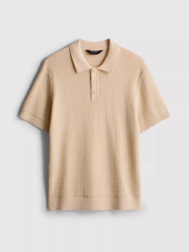 Camisas de punto texturadas