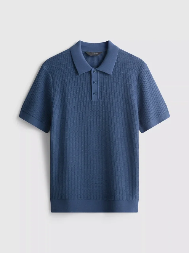 Camisas de punto texturadas