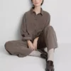 Camisas de rayas finas cepilladas