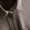 Camisas de rayas finas cepilladas