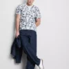 Camisas estampadas de manga corta