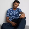 Camisas estampadas de manga corta