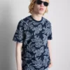 Camisas estampadas de manga corta