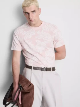 Camisas estampadas de manga corta