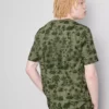 Camisas estampadas de manga corta