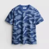 Camisas estampadas de manga corta