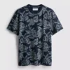 Camisas estampadas de manga corta