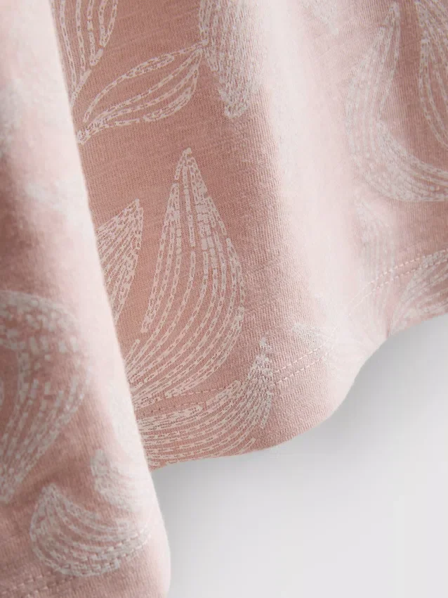 Camisas estampadas de manga corta