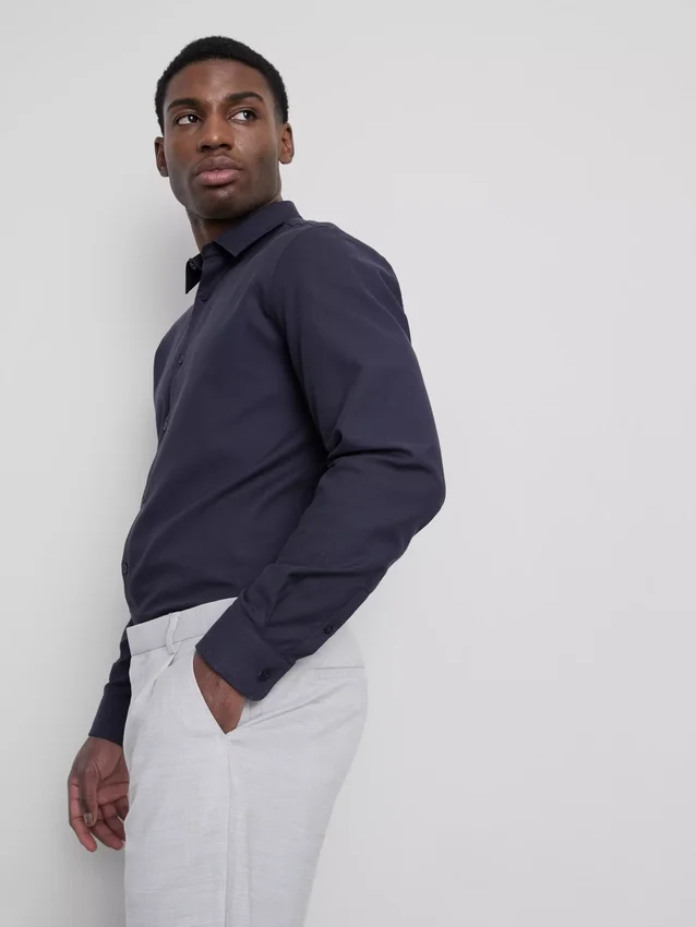 Camisas Oxford texturizadas