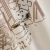 Camiseña de algodón «Peanuts Snoopy Café»