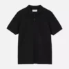 Camiseña de algodón piqué estilo polo