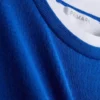 Camiseña de cuello redondo de doble capa
