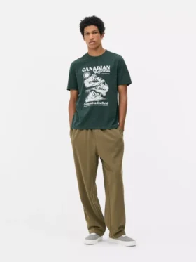 Camiseña de manga corta «Canadian Rockies»