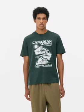 Camiseña de manga corta «Canadian Rockies»