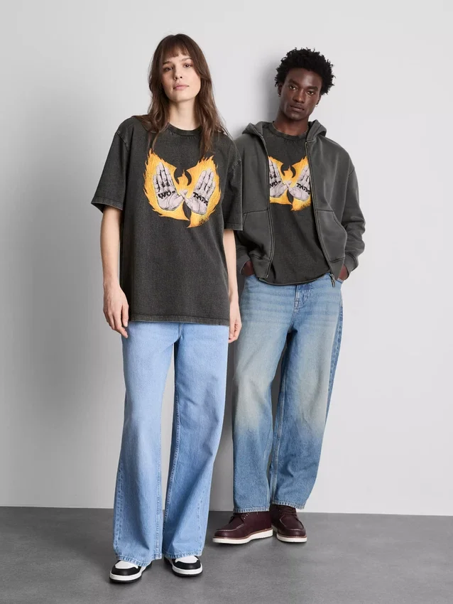 Camiseña de manga corta de Wu Tang Clan