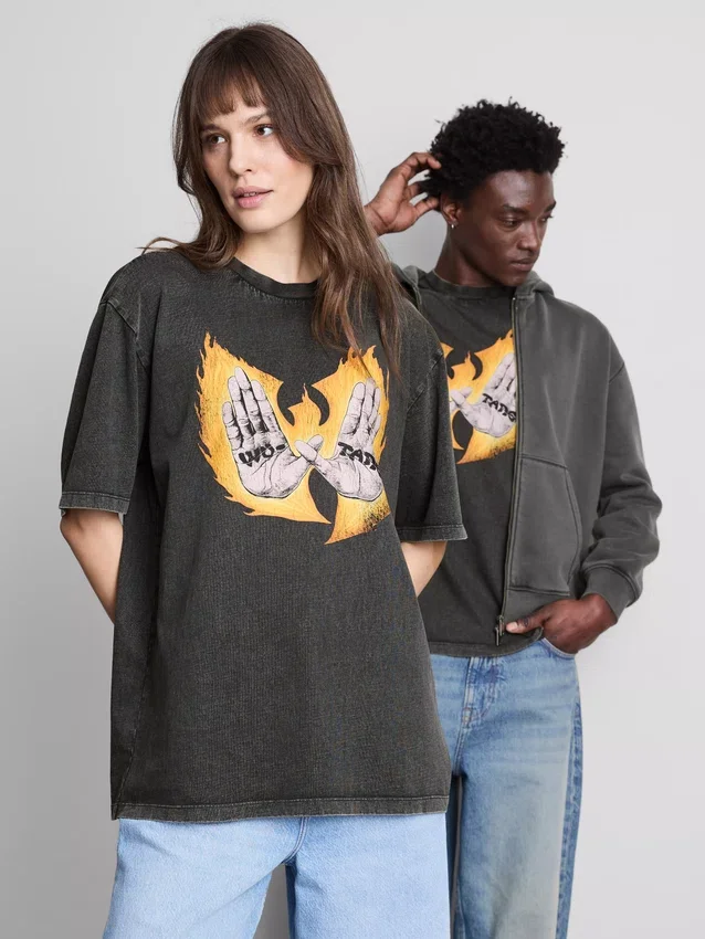 Camiseña de manga corta de Wu Tang Clan