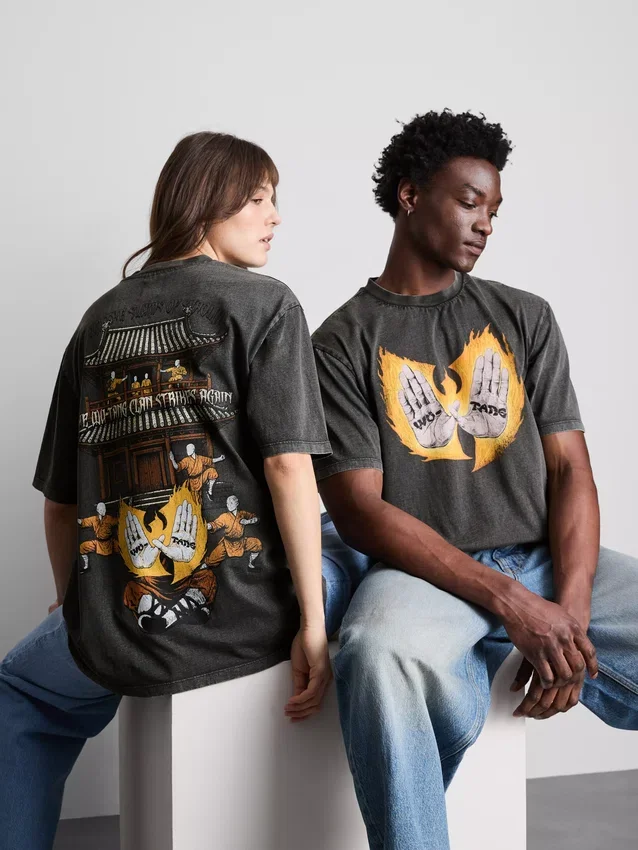 Camiseña de manga corta de Wu Tang Clan