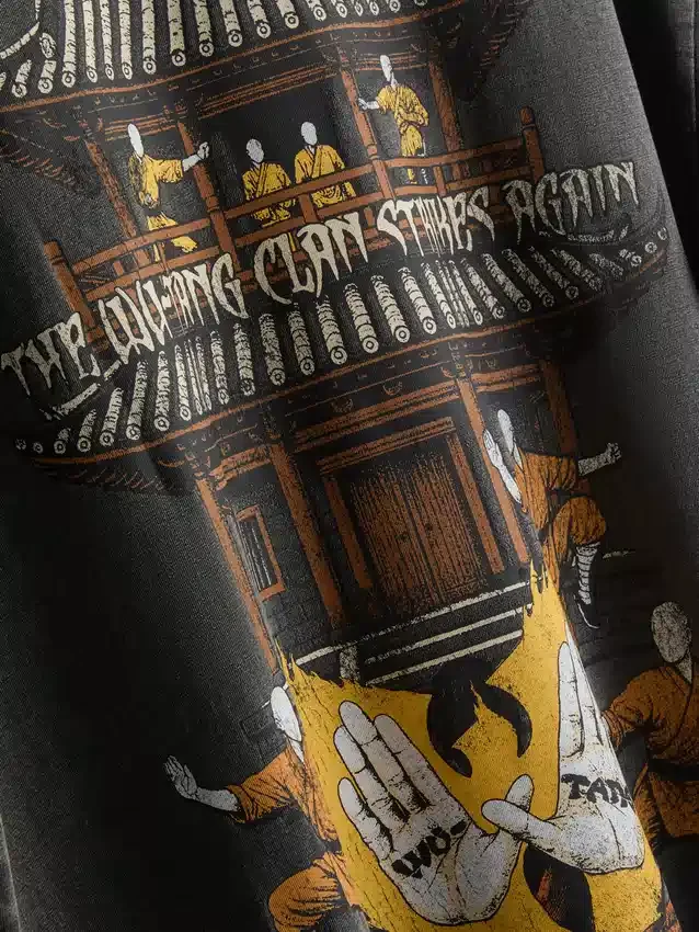 Camiseña de manga corta de Wu Tang Clan