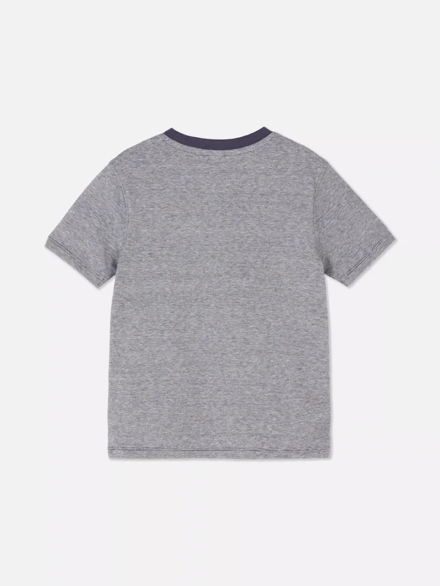 Camiseta a rayas finas