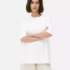 Camiseta básica de jersey de corte oversize