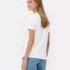 Camiseta básica de manga corta y cuello redondo