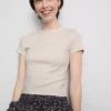 Camiseta básica para bebé con alto contenido de algodón