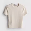 Camiseta básica para bebé con alto contenido de algodón