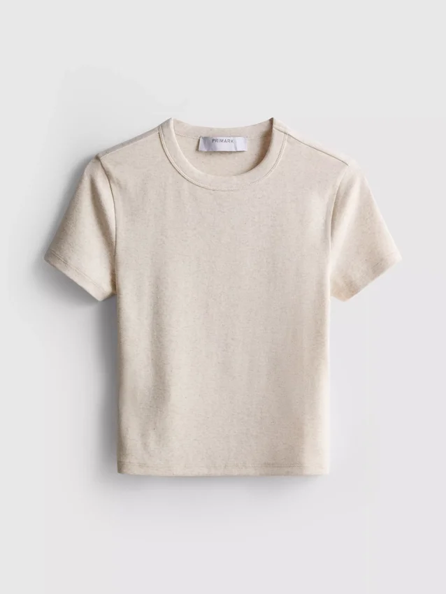 Camiseta básica para bebé con alto contenido de algodón