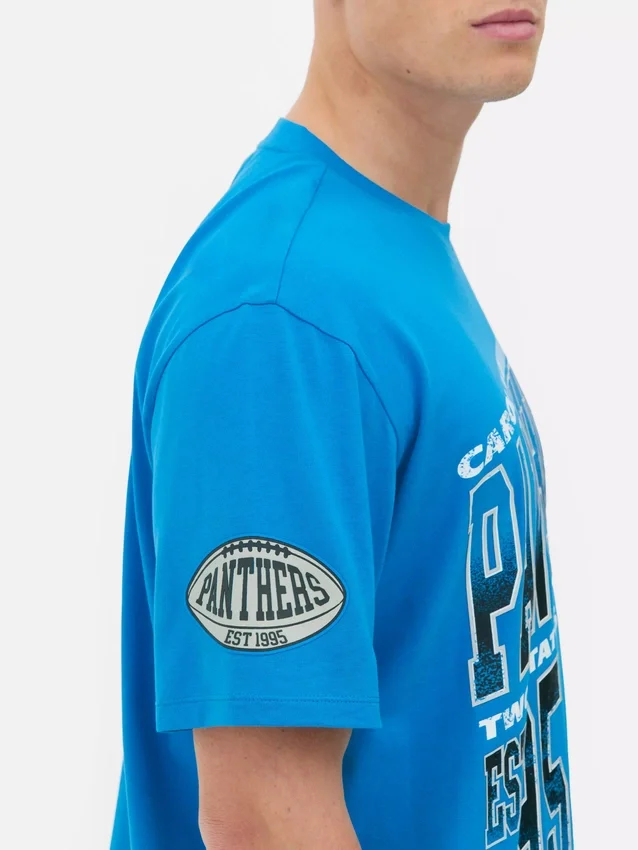 Camiseta con diseño de los Carolina Panthers de la NFL