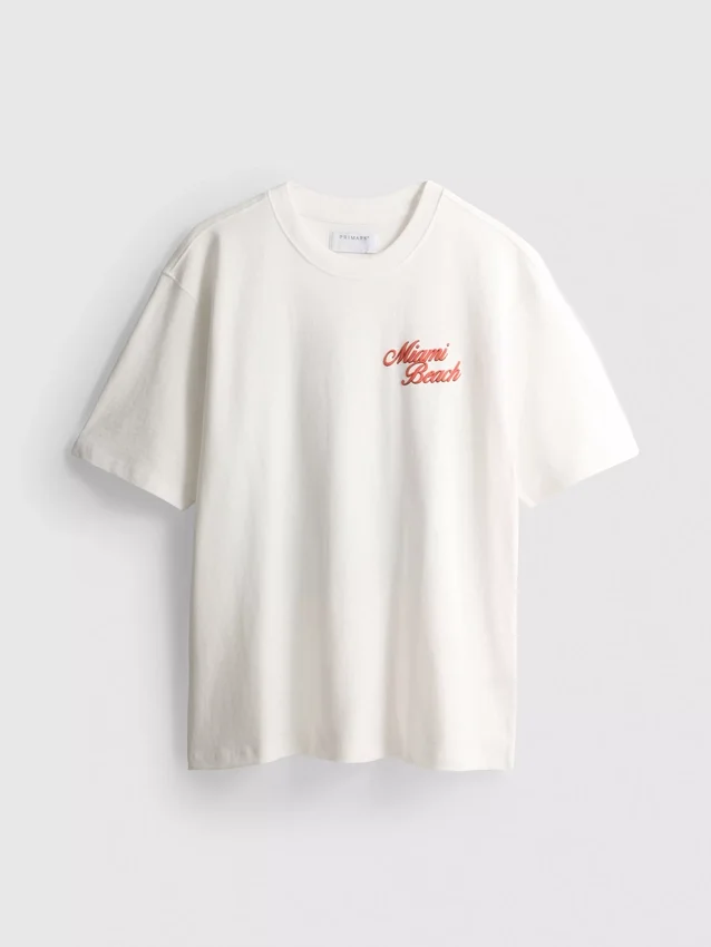 Camiseta con diseño de Miami Beach